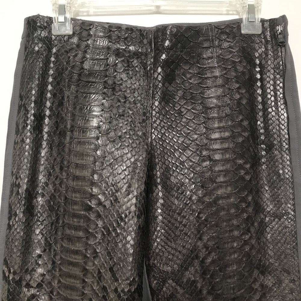 Kaufmanfranco Python-Front Cropped Pants - image 8